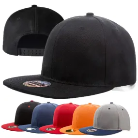 1pcs Unisex Cap Acrylic Plain Snapback Hat High Quality Adult Hip Hop Baseball Cap Men Women Outdoor Leisure Baseball Flat Hat