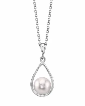 Akoya Pearl Violet Pendant