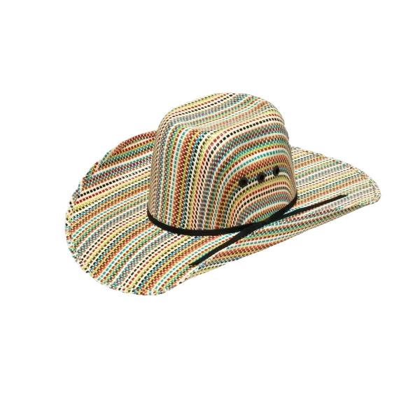 Ariat Children's Multi Color Punchy Straw Cowboy Hat A73224