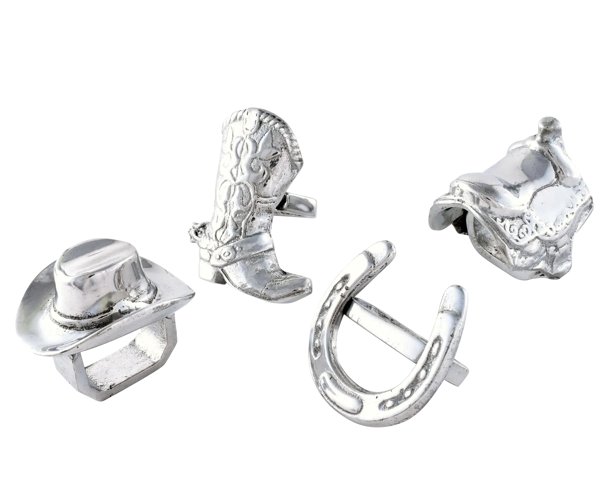 Arthur Court Western Napkin Rings