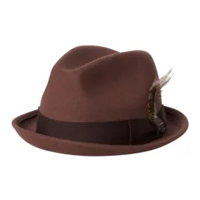 Brixton Gain Fedora - Bison