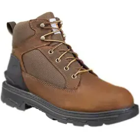 Carhartt Men's Ironwood 6" Soft Toe WP Work Boot -Brown- FT6010-M