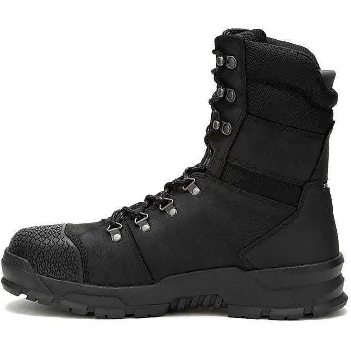 Cat Men's Accomplice X 8" Steel Toe WP Work Boot - Black - P91641