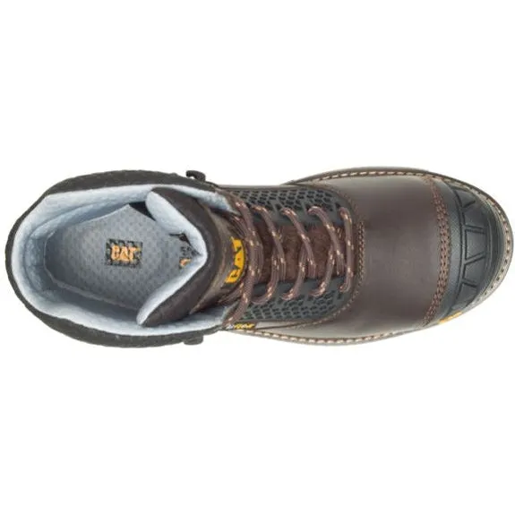 Cat Men's Excavator Superlite Carbon Comp Toe Work Boot -Brown- P91340