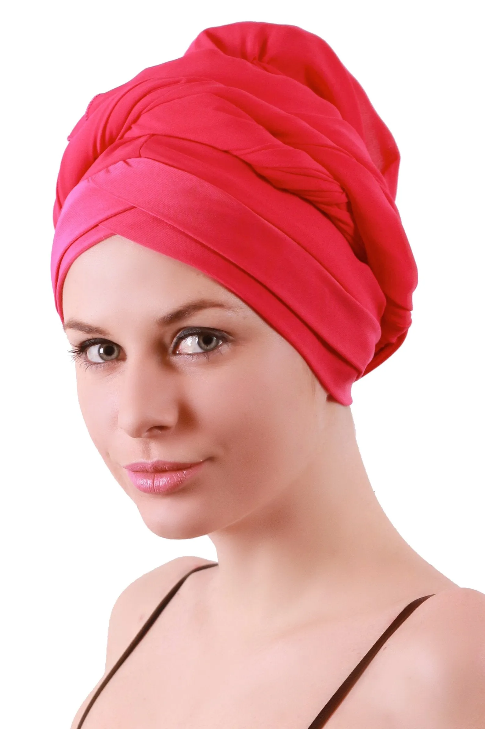 Chiffon Headwear with Long Schal