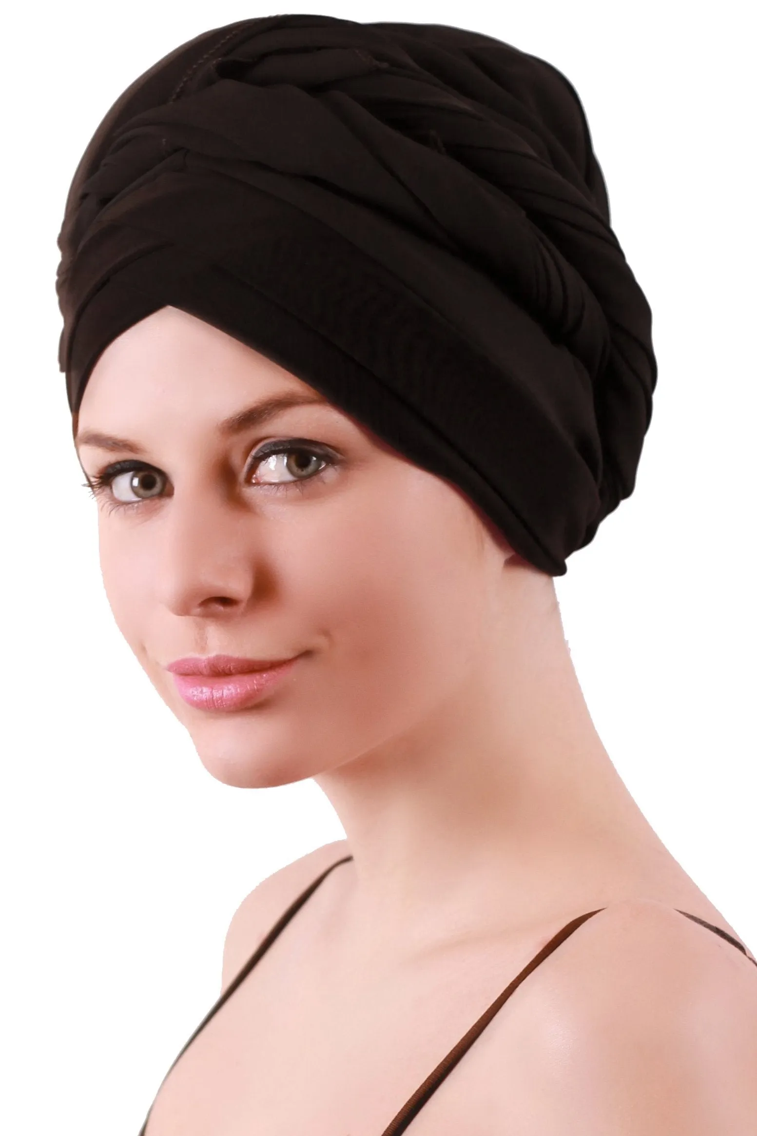 Chiffon Headwear with Long Schal