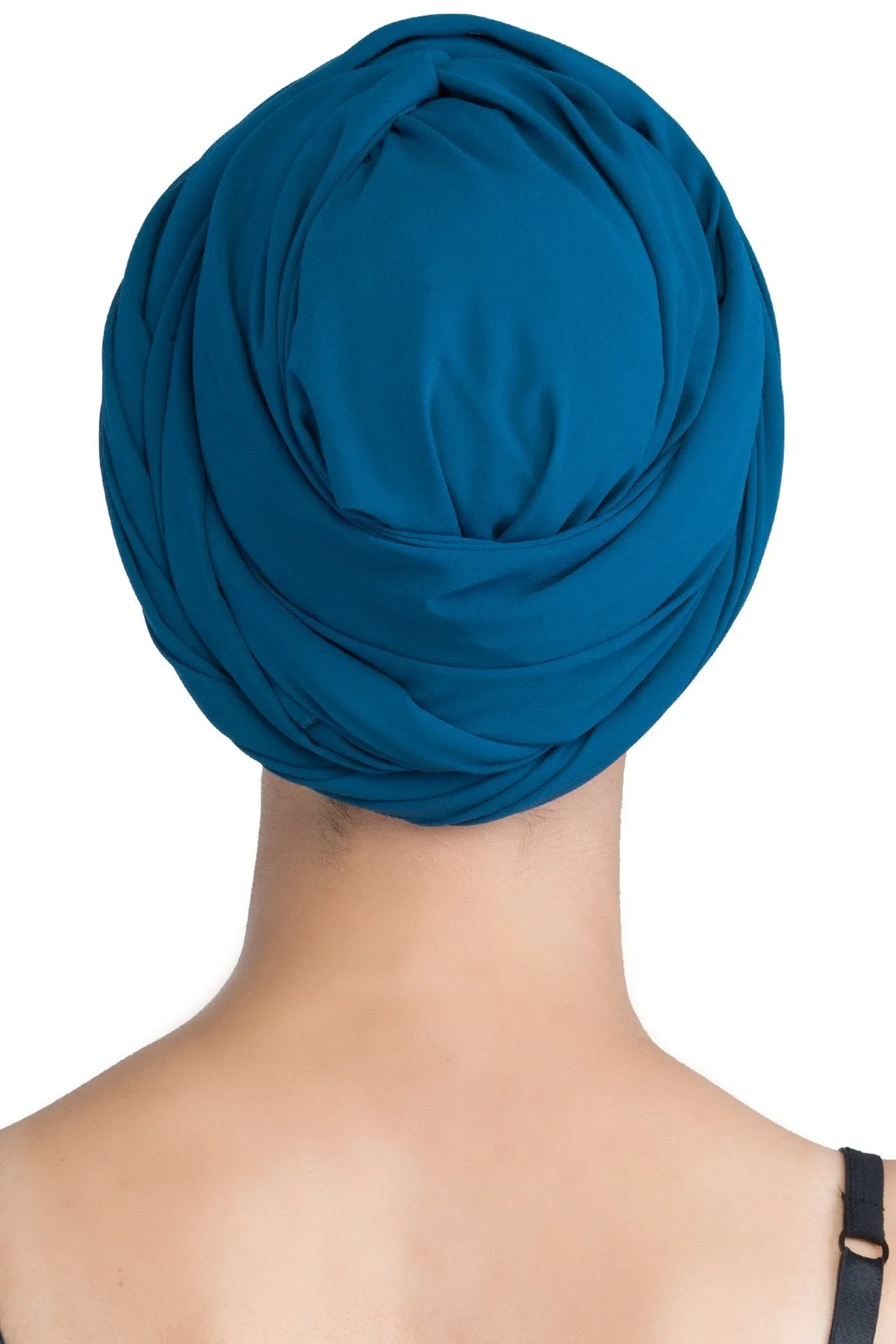 Chiffon Headwear with Long Schal