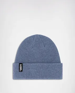 Chunky Logger Merino Beanie - Dark Denim