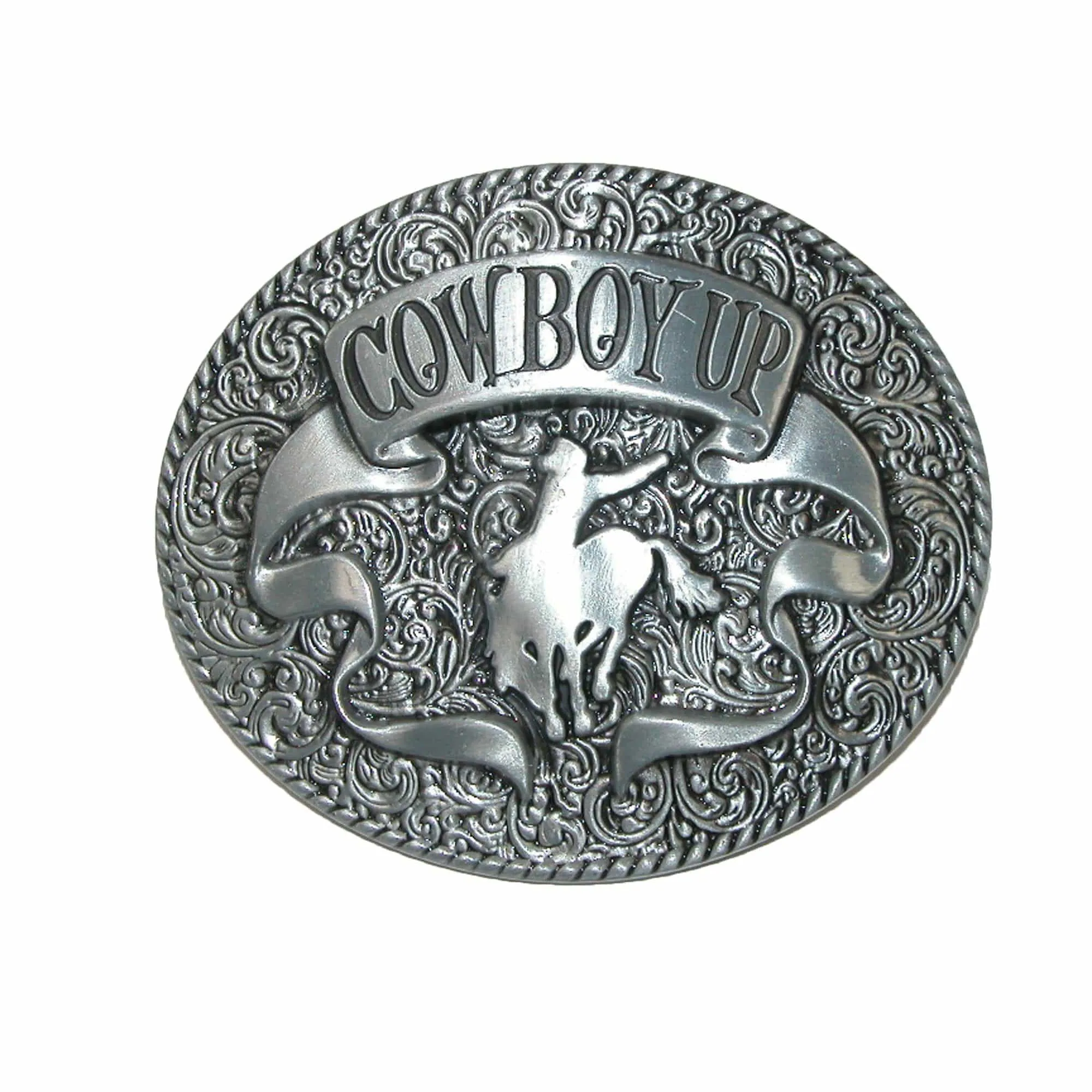 CTM® Cowboy Up Belt Buckle