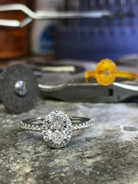 Custom Engagement Ring Example