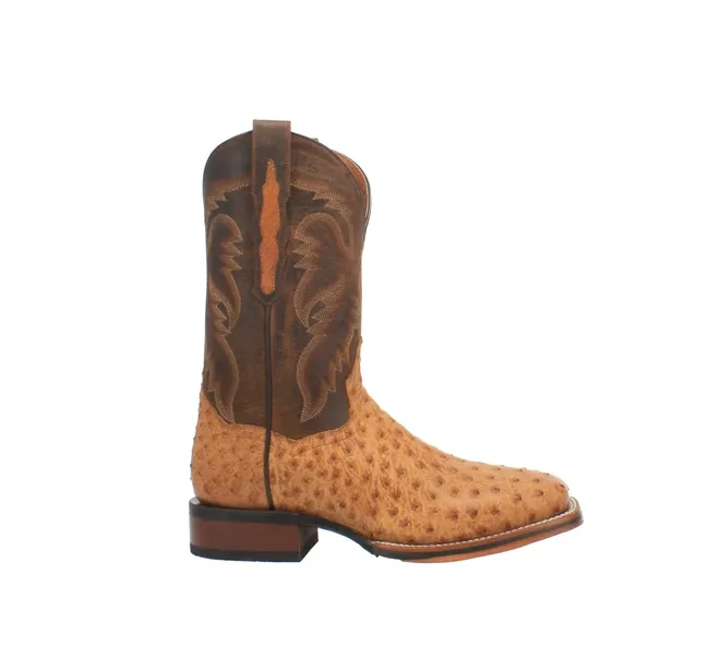 Dan Post Men's Kershaw Ostrich Western Boot