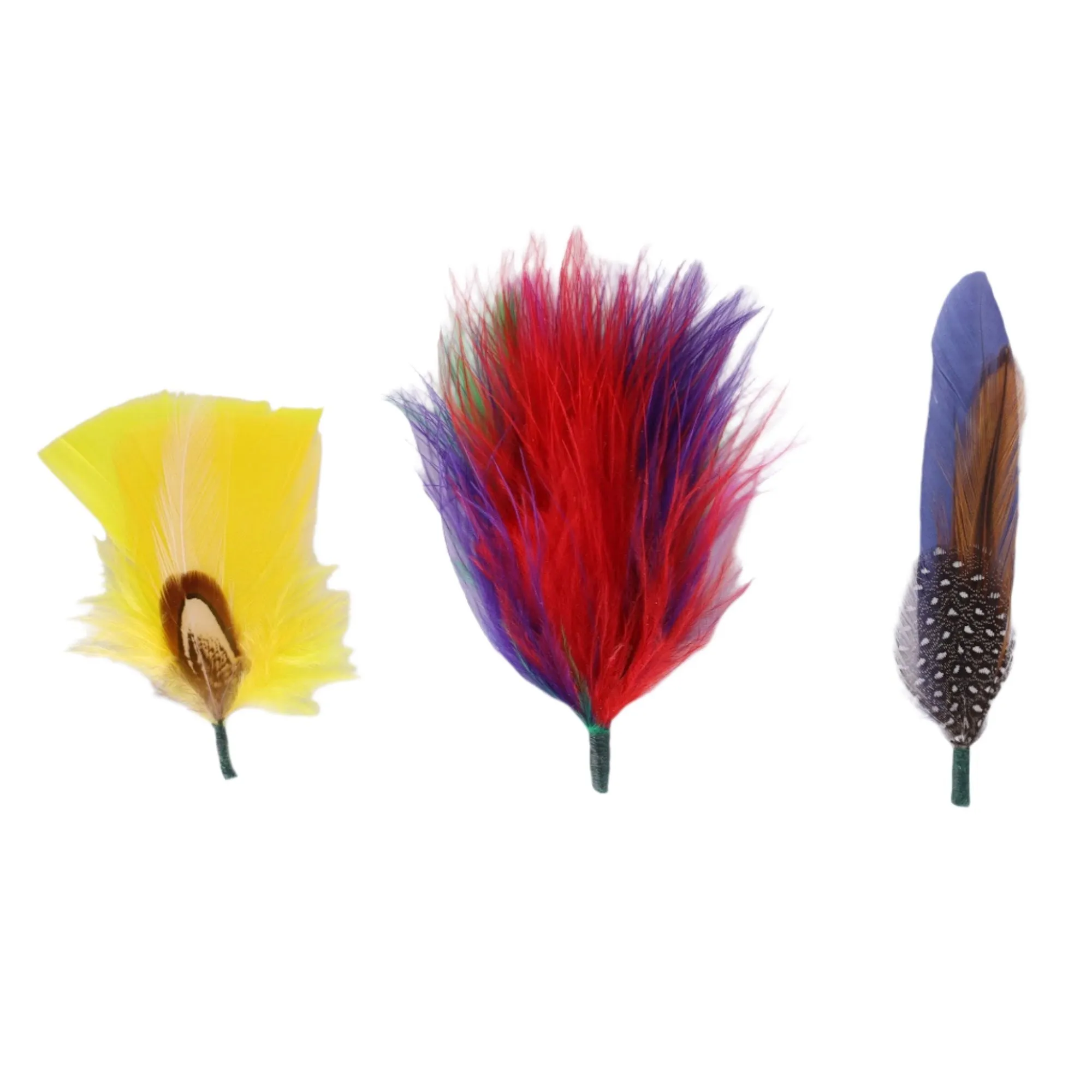 DapperFam Hat Feathers Pack of 3 Millinery Feathers