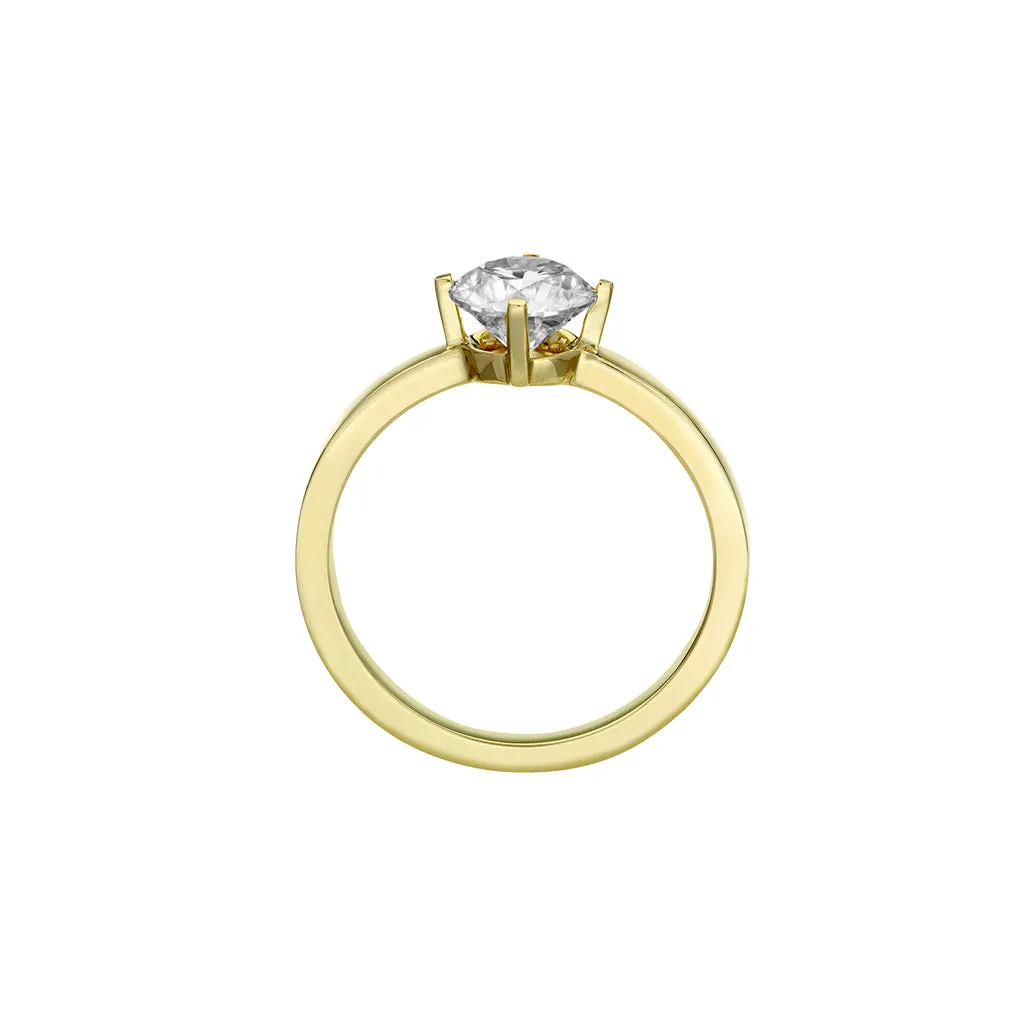 Diamond2 Solitaire Claw Set Ring