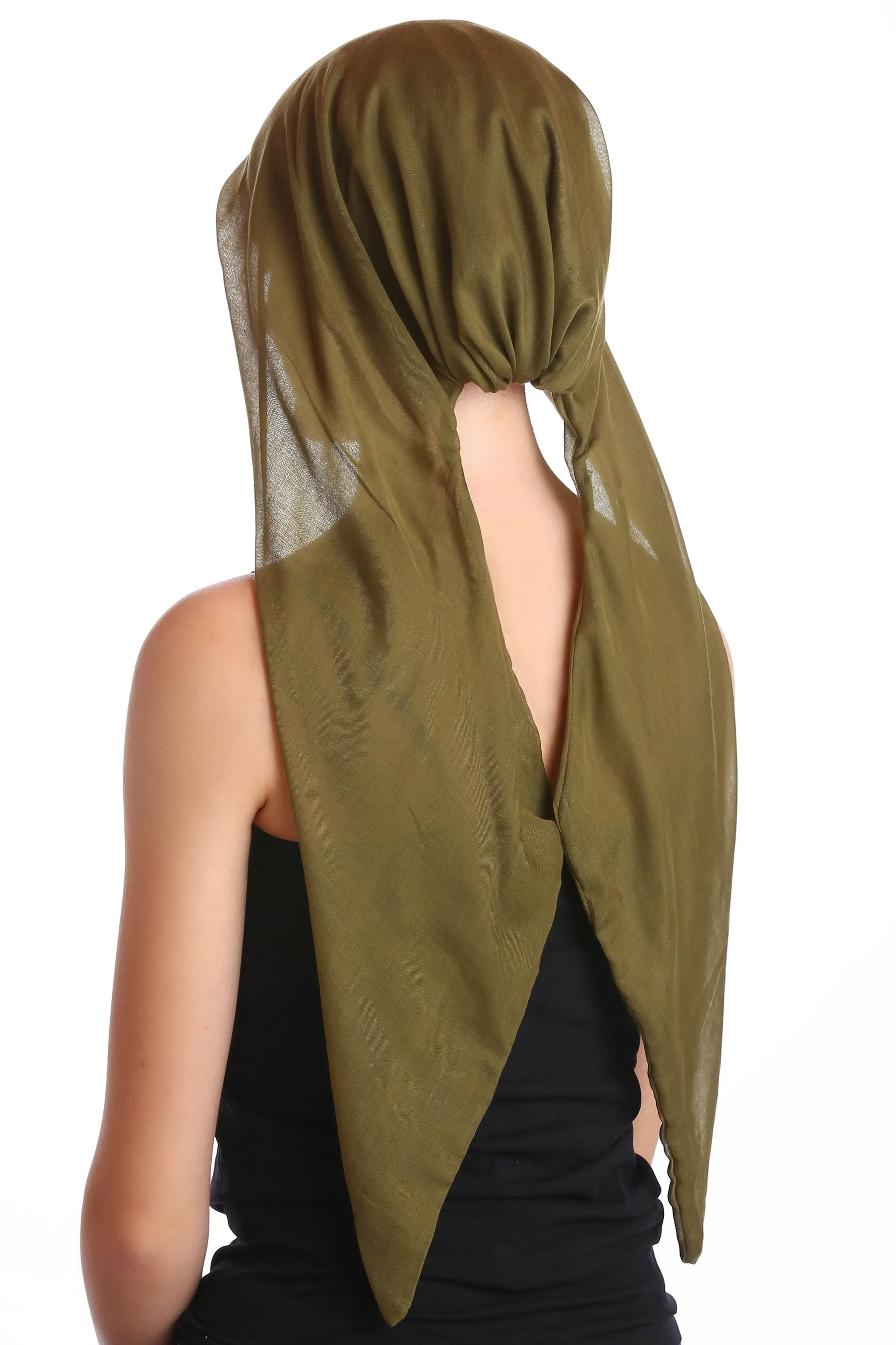 Easy Tie Organic Head Scarf