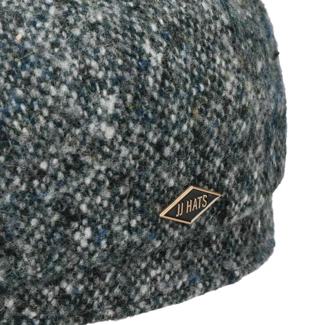 Eight Panel Cap Donegal Virgin Wool by JJ Hats