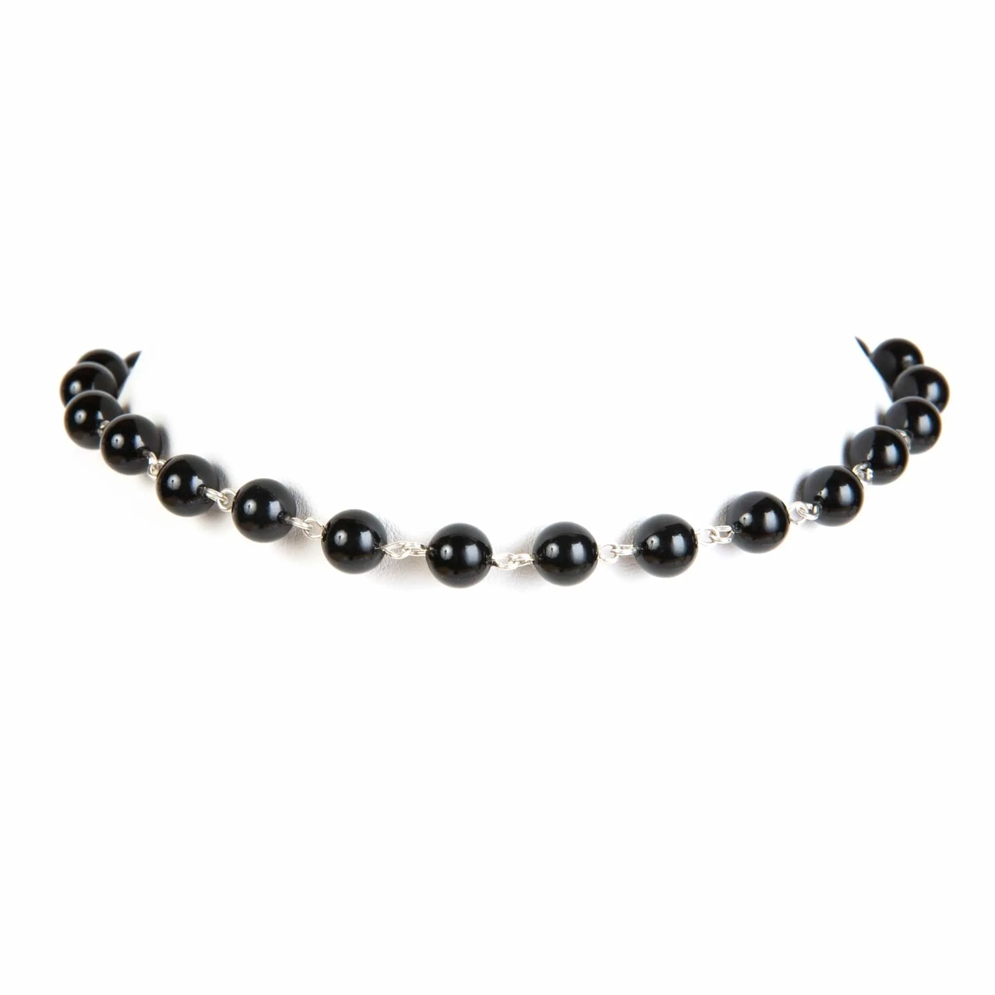 Iconic Mystic Black Pearl Choker