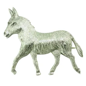 Ivan Tarratt Donkey Brooch