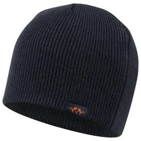 Jeff Rib Beanie - Navy by Blaser