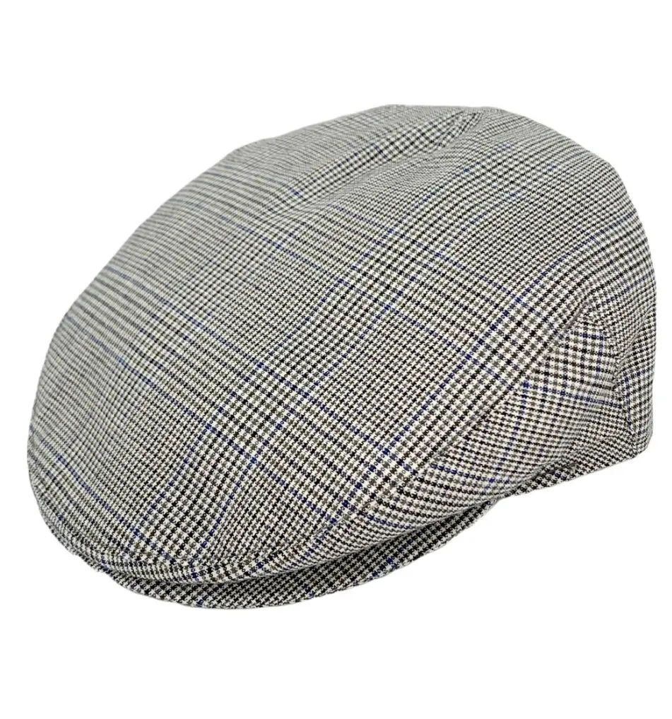 M by Flechet - Capello - Italian Cotton - Fine Check - Grey