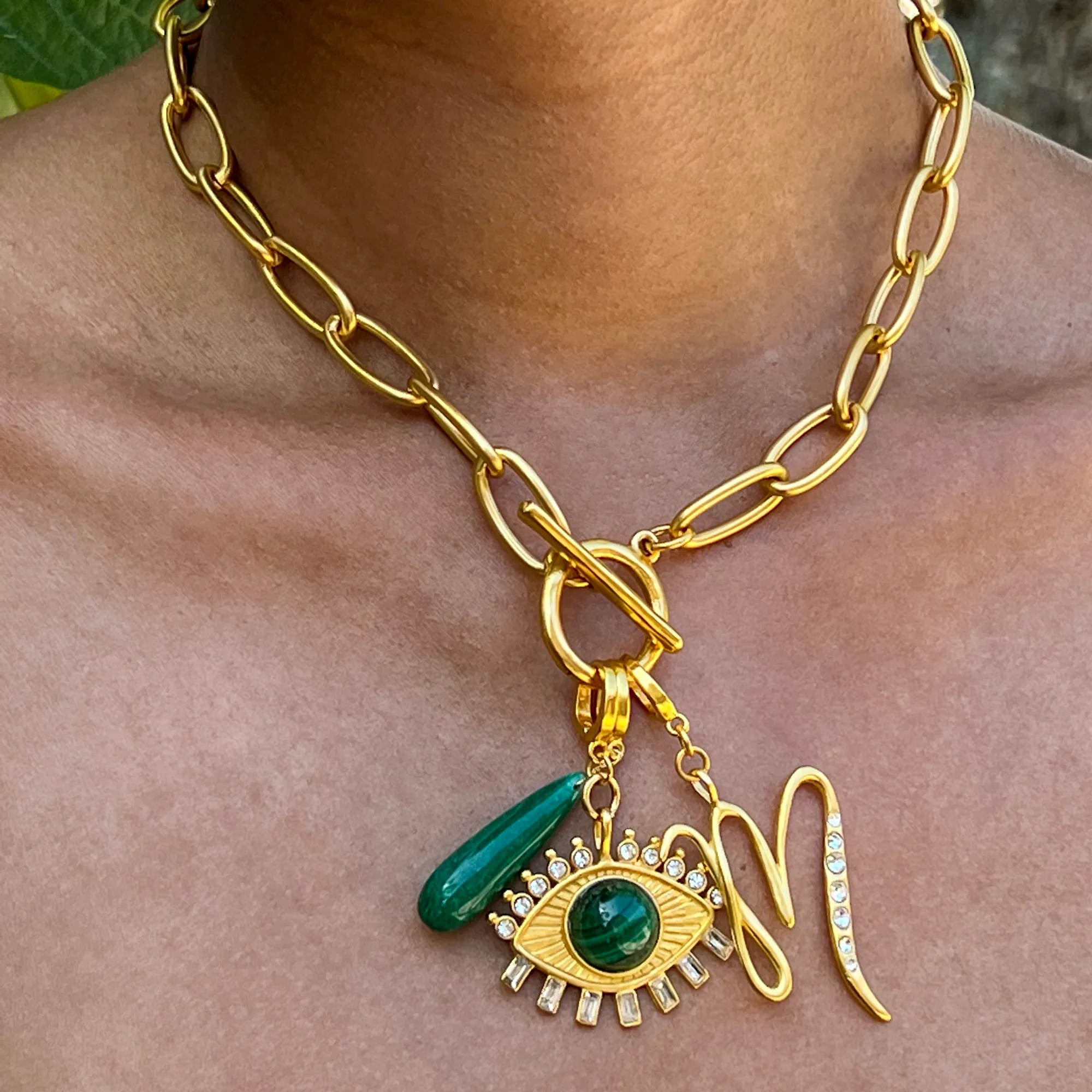 Mae Toggle Chain Necklace