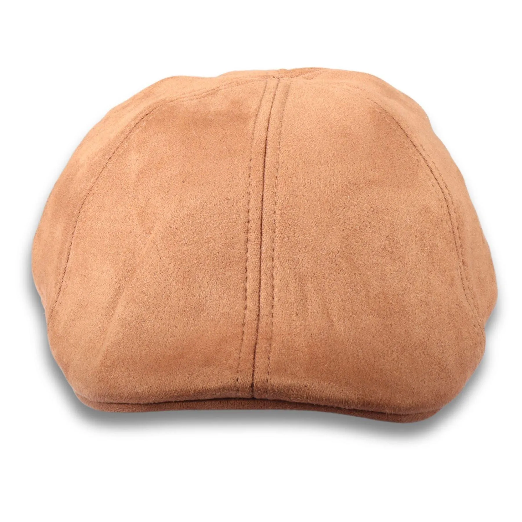 Men's Duckbill Cap Plain Solid Gatsby Peaked Ivy 6 Panel Hat