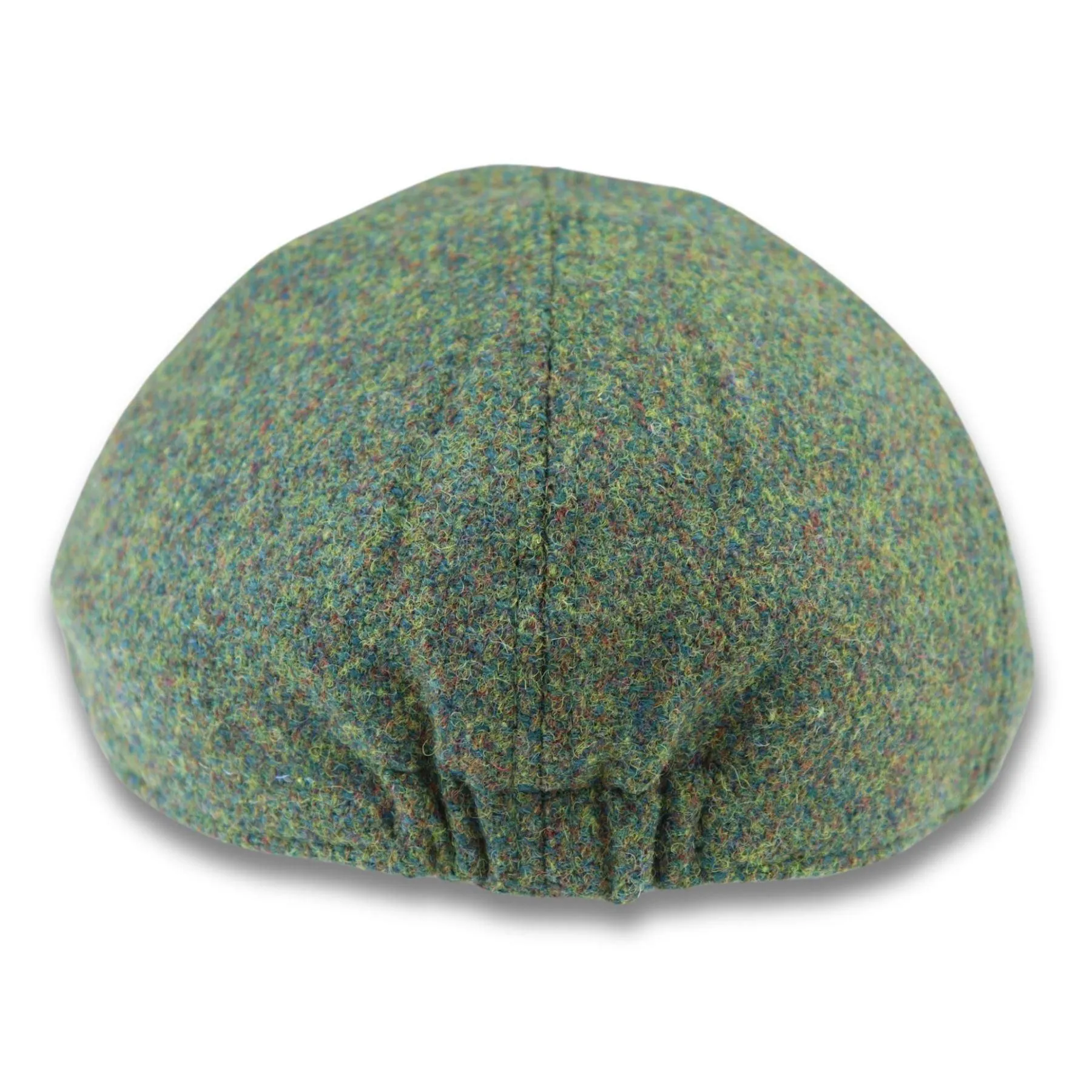 Men's Duckbill Cap Wool Blend Green Plain Solid Gatsby Peaked Ivy 6 Panel Hat