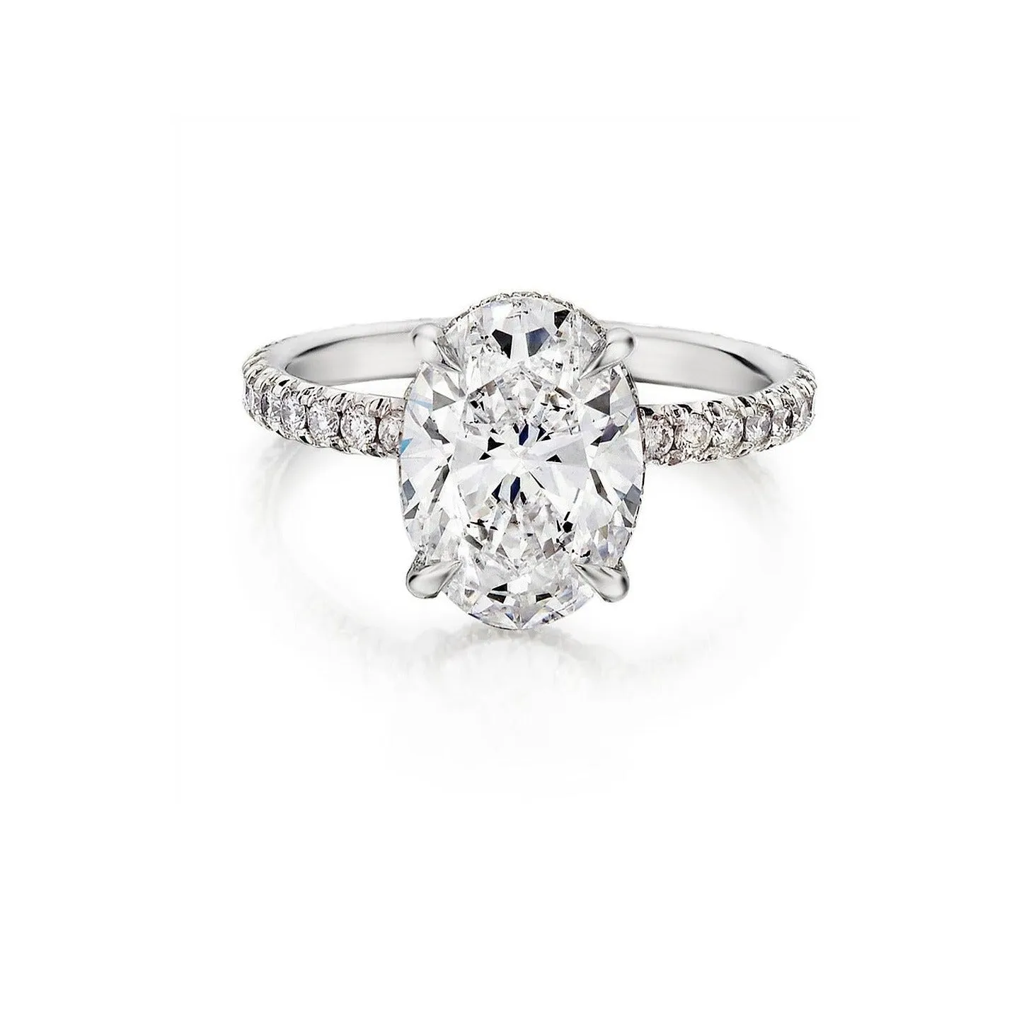 Oval Cut Diamond Ring