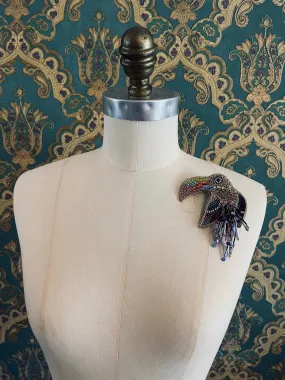 Pappagallo Parrot Brooch