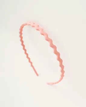 Pink Wavy Headband