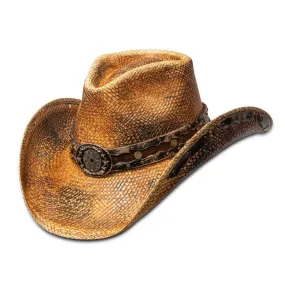 Stampede Hats - "Bullets" Genuine Panama Straw Cowboy Hat