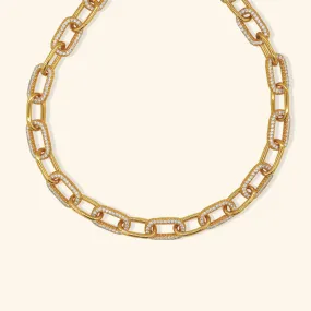 Whitney Crystal Chain Choker