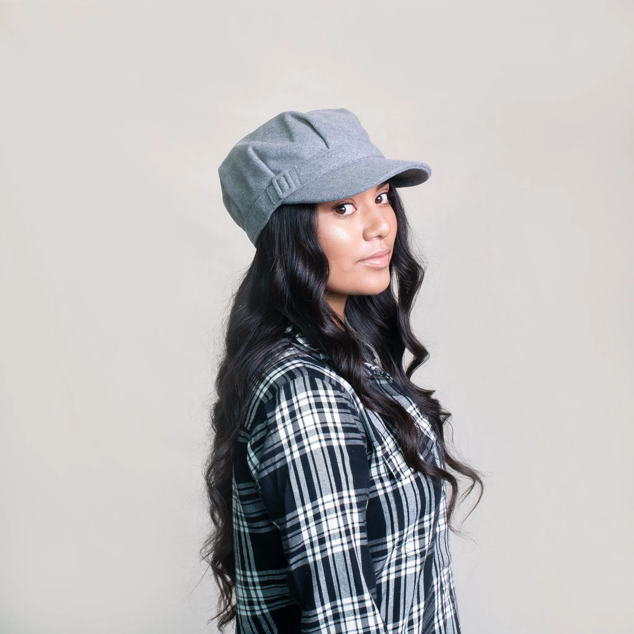 Women's Cap With Buckle