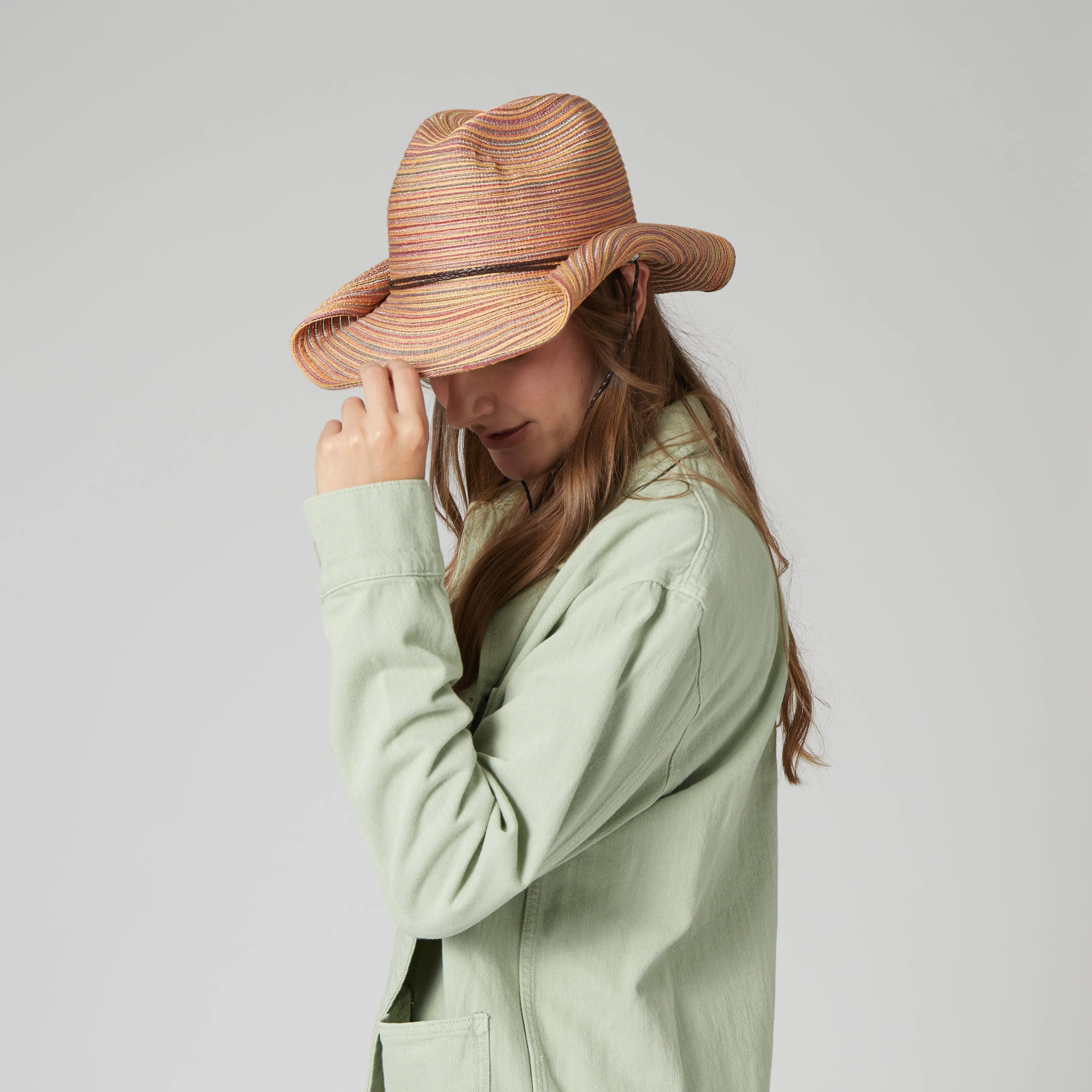 Women's Mixed Braid Cowboy Hat